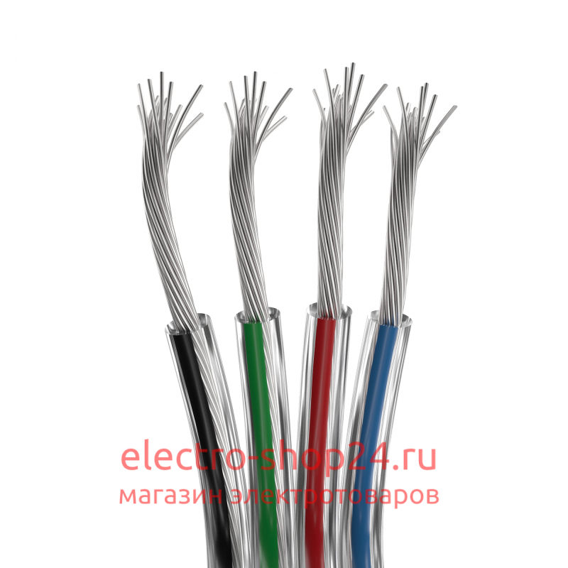 Шлейф питания Arlight ARL-18AWG-CLEAR-4Wire-CU 034962 034962 - магазин электротехники Electroshop