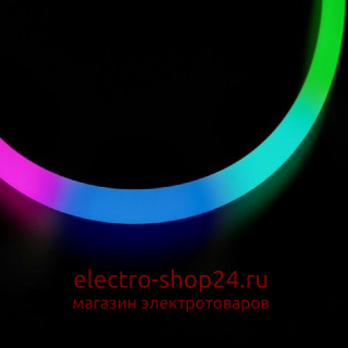 Светодиодная герметичная лента Arlight SPI-MOONLIGHT-TOP-G180-D40mm 12V RGB 360deg (21.6 W/m, IP65, 5m, wire x1) 048828 048828 - магазин электротехники Electroshop