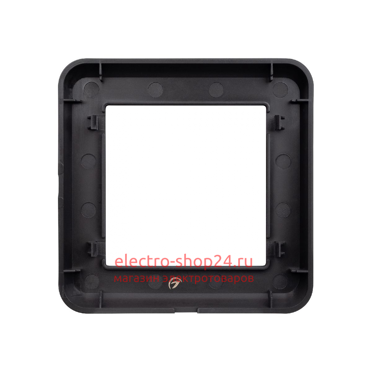 Рамка одноместная Arlight FRM-VERSA-PL-1-BK 043768 043768 - магазин электротехники Electroshop