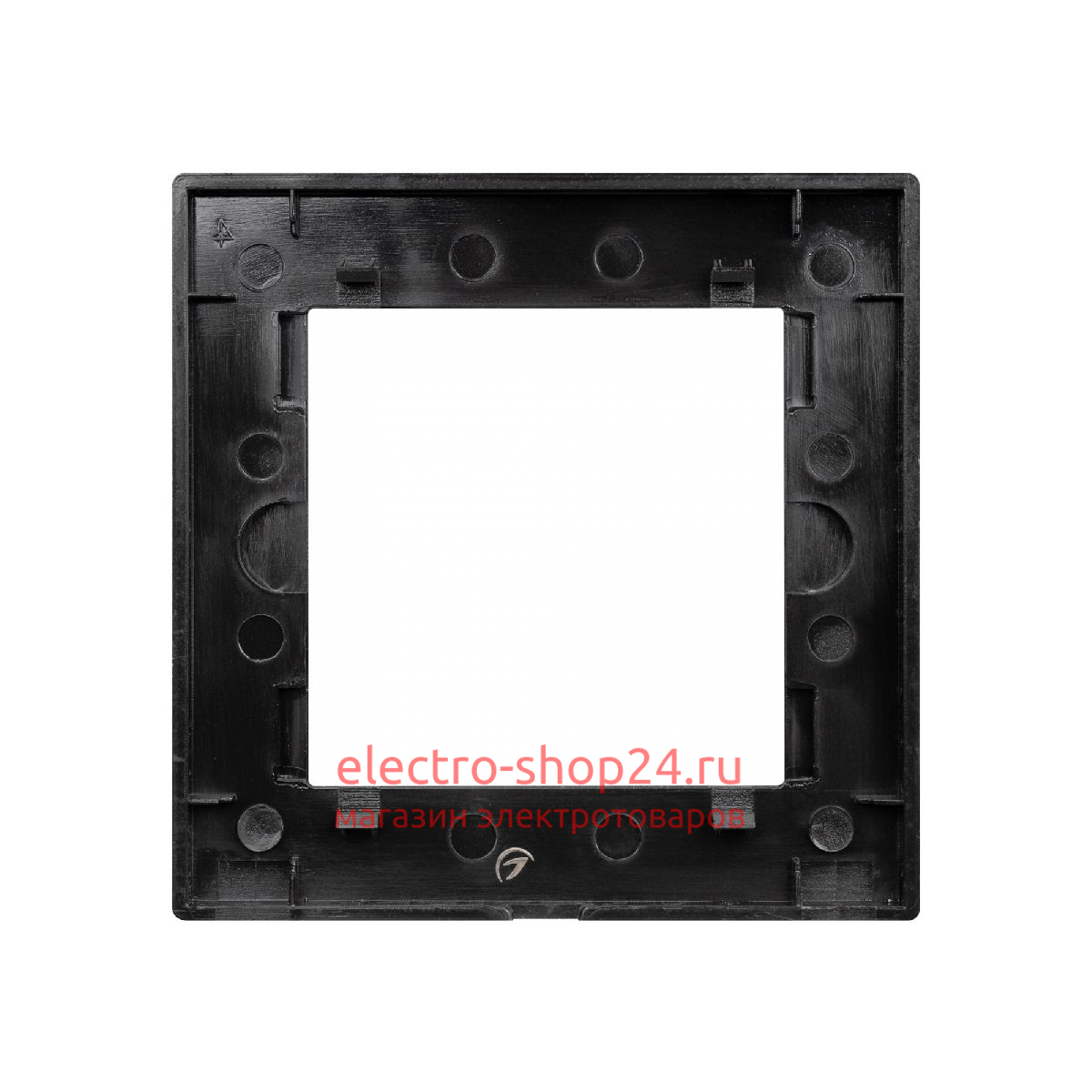 Рамка одноместная Arlight FRM-PRESTO-ALS-1-BK 043850 043850 - магазин электротехники Electroshop