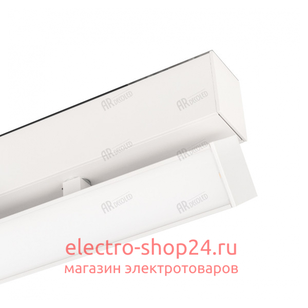 Трековый светодиодный светильник Arlight Mag-Flat-Fold-45-S1005-30W Warm3000 027001 027001 - магазин электротехники Electroshop