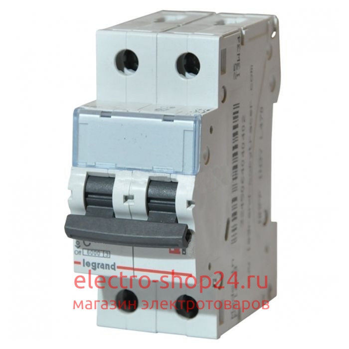 Автоматический выключатель Legrand 419695 RX3 4,5ka 10а 2п C - магазин электротехники Electroshop