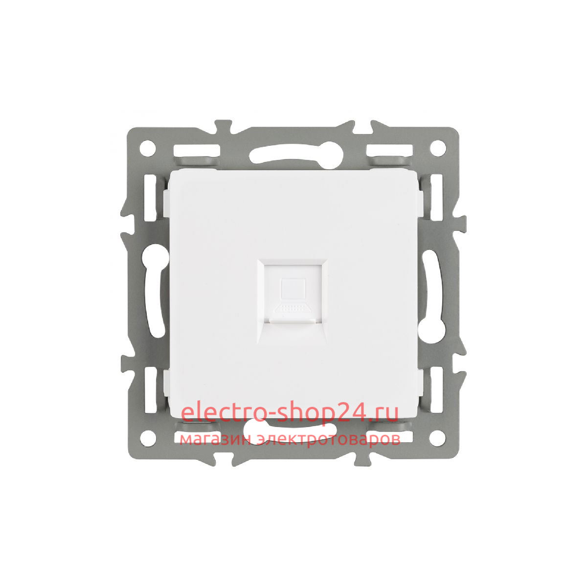 Механизм компьютерной розетки Arlight SCT-MPC1-PL-WH 045301 045301 - магазин электротехники Electroshop