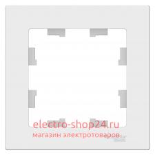 Рамка Schneider Electric AtlasDesign 1 пост белый ATN000101 ATN000101 - магазин электротехники Electroshop