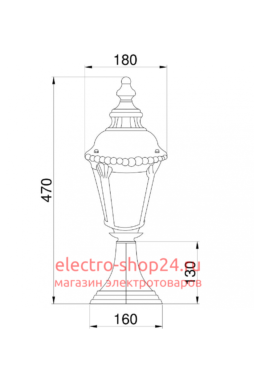 Ландшафтный светильник Maytoni Goiri O029FL-01BZ O029FL-01BZ - магазин электротехники Electroshop