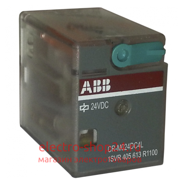 Реле ABB CR-M024DC4L 24B DC 4ПК (6A) 1SVR405613R1100 1SVR405613R1100 - магазин электротехники Electroshop