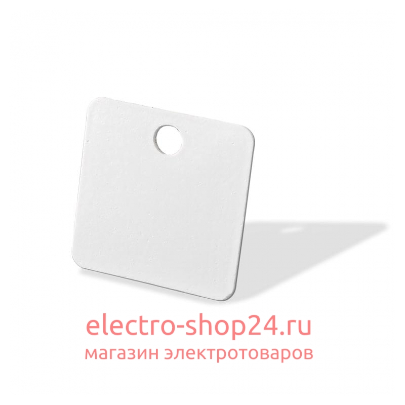 Бирка кабельная маркировочная квадратная У-153 28*28*0.8 (уп.250шт) 77678 - магазин электротехники Electroshop