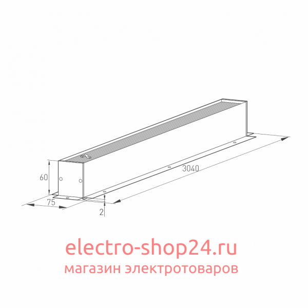 Шинопровод магнитный встраиваемый Arlight Mag-Track-4560-F-3040 028067(1) 028067(1) - магазин электротехники Electroshop