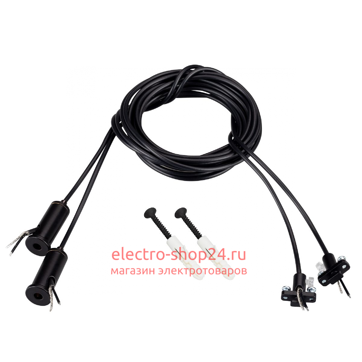 Подвес токопроводящий Arlight ARL-SL-LINE 2x2m Set Black 045800 045800 - магазин электротехники Electroshop