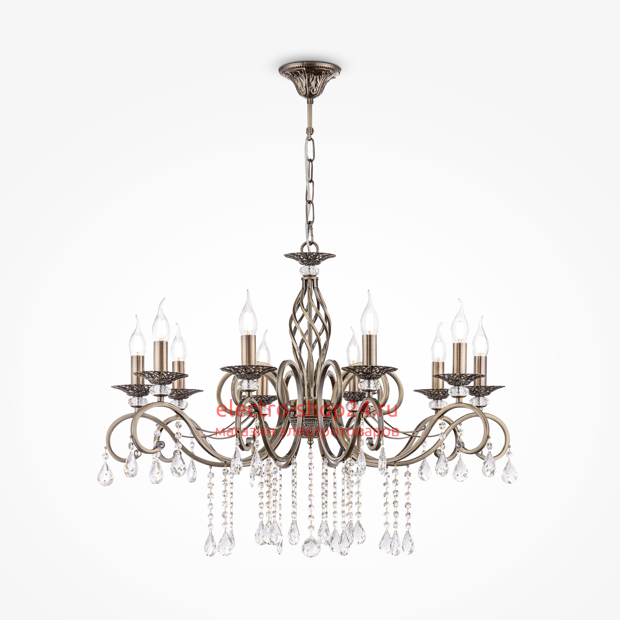 Подвесная люстра Maytoni Grace RC247-PL-10-R RC247-PL-10-R - магазин электротехники Electroshop