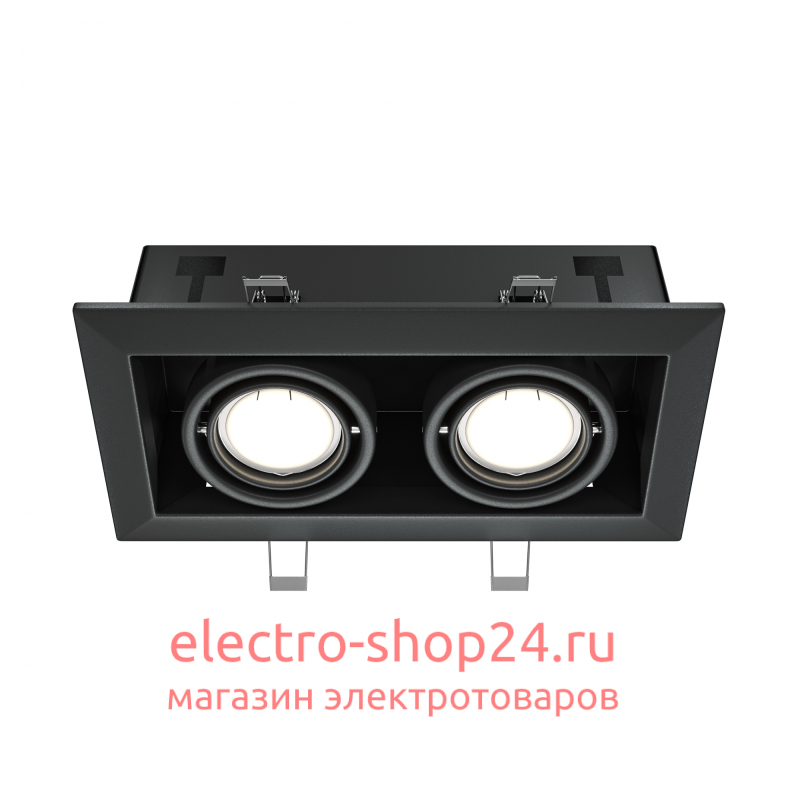 Встраиваемый светильник Maytoni Metal DL008-2-02-B DL008-2-02-B - магазин электротехники Electroshop