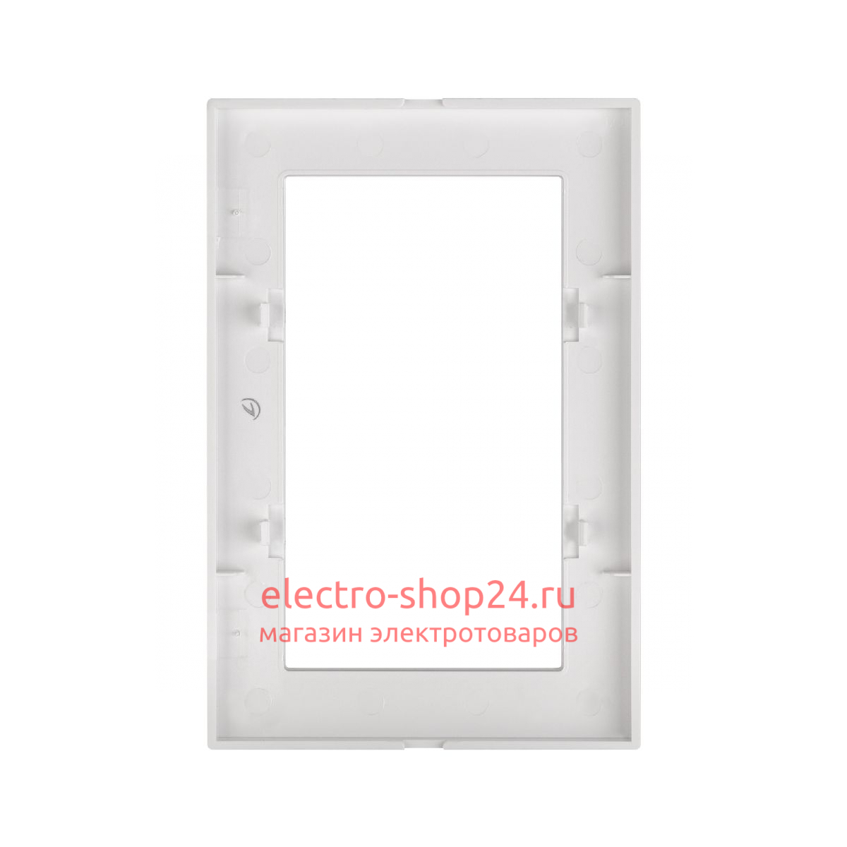 Рамка одноместная Arlight FRM-GLARE-GS-D-WH 043789 043789 - магазин электротехники Electroshop