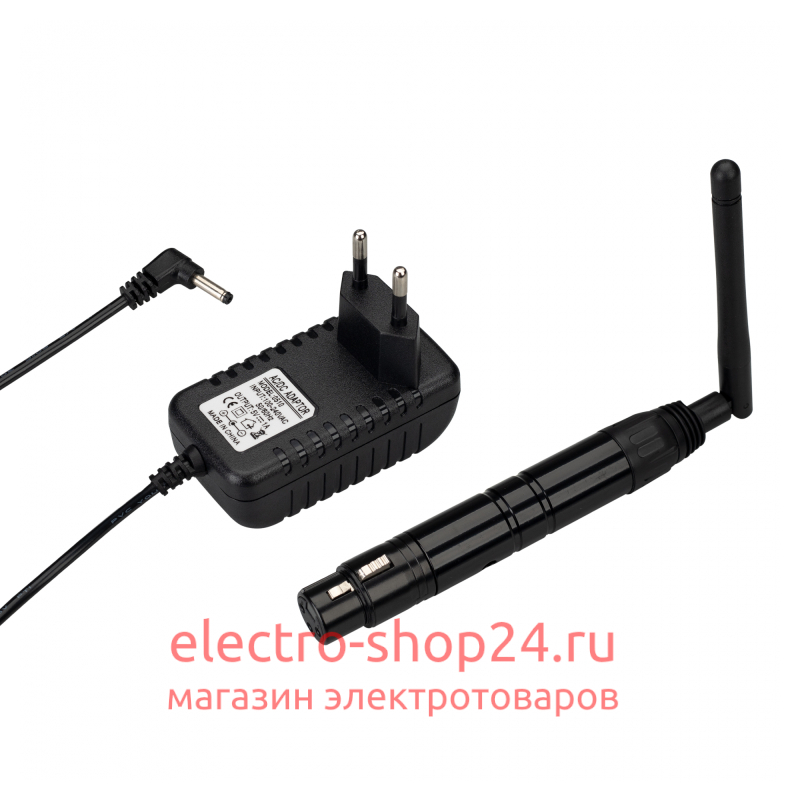 Усилитель Arlight Smart-DMX-Receiver Black (5V, XLR3 Male, 2.4G) 028417 028417 - магазин электротехники Electroshop