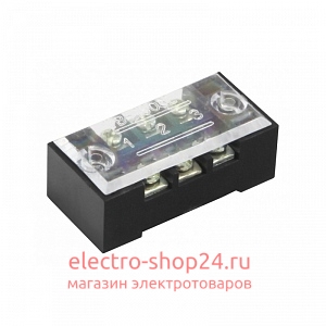 Блок зажимов (клеммный блок) ТВ-4503 до 4,5 мм2 45A 3 клеммные пары - магазин электротехники Electroshop