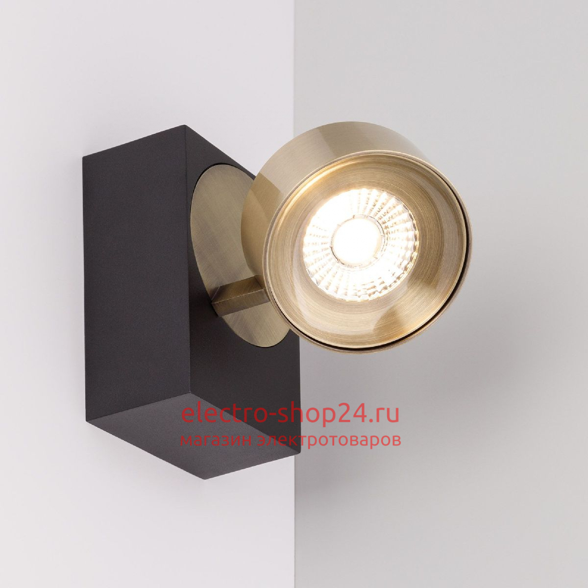 Накладной спот Arlight SP-PLURIO-SURFACE-S110x77-9W Warm3000 (BK-ABRS, 36 deg, 230V) 040449 040449 - магазин электротехники Electroshop