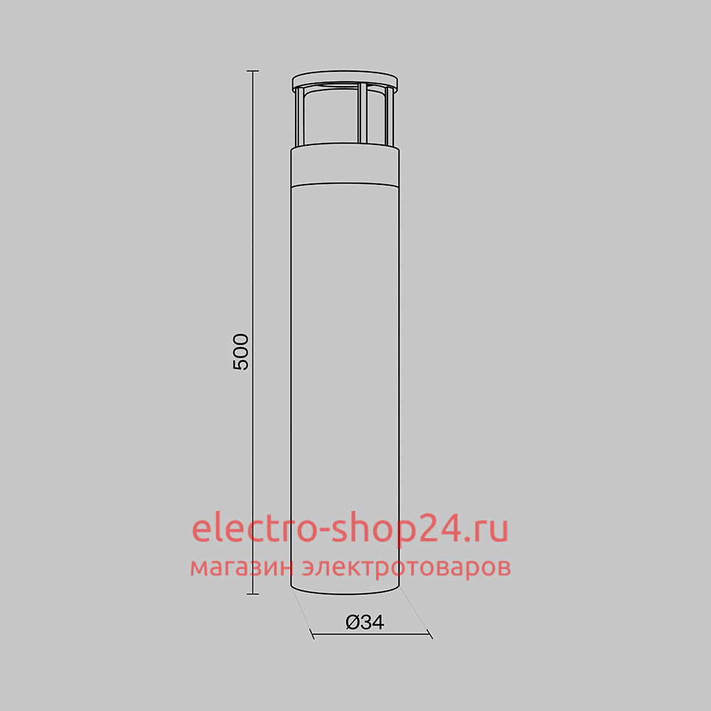 Уличный светодиодный светильник Maytoni Wolseley Road O011FL-L6B O011FL-L6B - магазин электротехники Electroshop