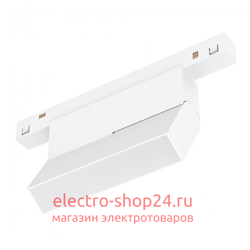 Трековый трехфазный светильник Arlight MAG-ORIENT-FLAT-FOLD-S195-6W Warm3000 WH, 80 deg, 48V 035854(1) 035854(1) - магазин электротехники Electroshop