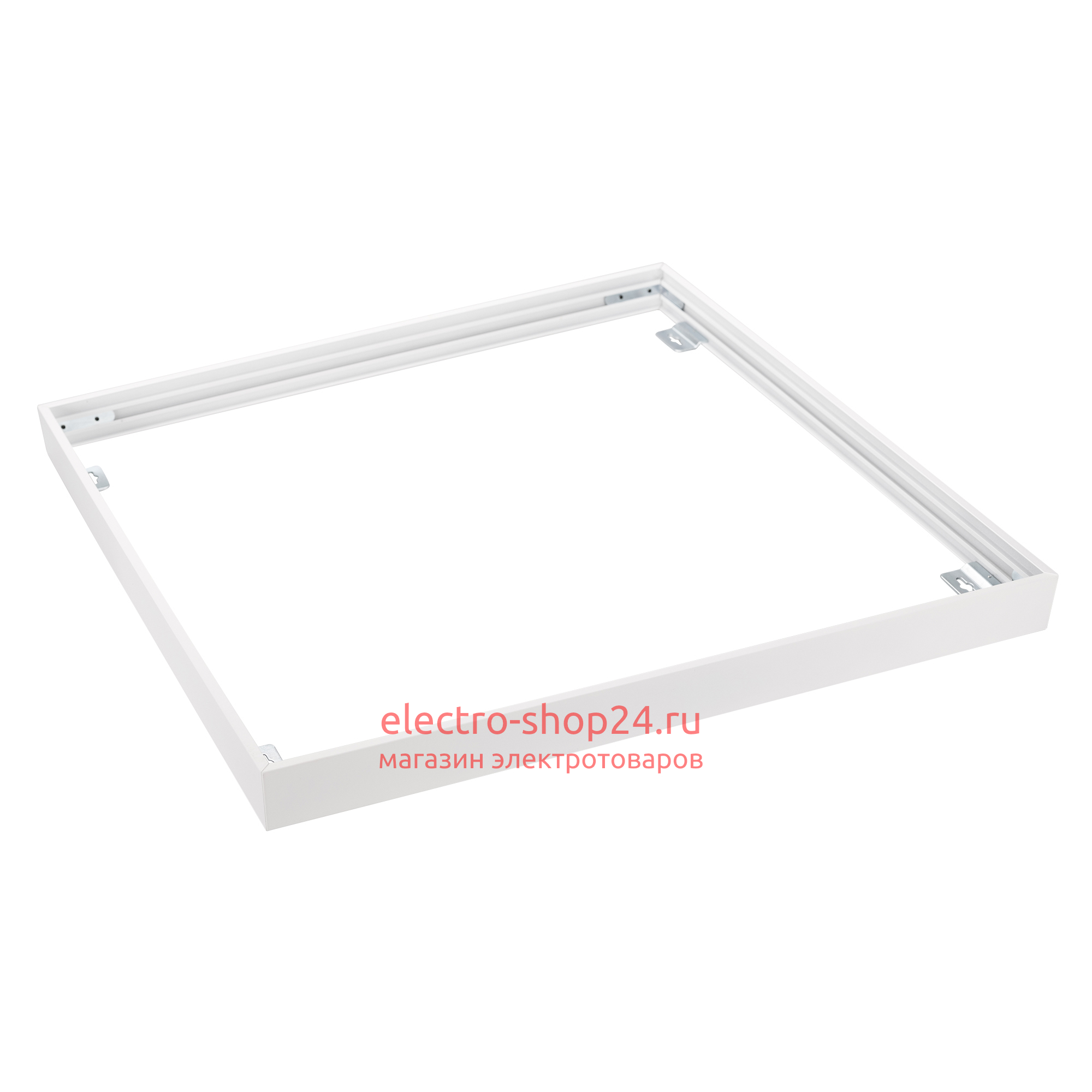 Рамка для накладной установки панелей Arlight SX6060A White (для панели IM-600x600) 026610 026610 - магазин электротехники Electroshop