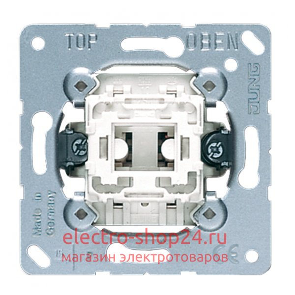 Выключатель перекрестный 1-клавишный 10а Jung механизм 507U 507U - магазин электротехники Electroshop