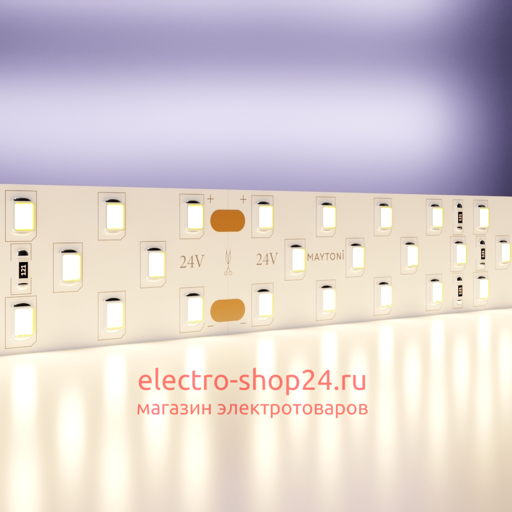 Светодиодная лента Maytoni Technical Led strip 24В 2835 27Вт/м 3000K 5м IP20 20031 20031 - магазин электротехники Electroshop