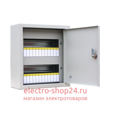 Щит металлический навесной ЩРН-24 автомата (330х300х120) - магазин электротехники Electroshop