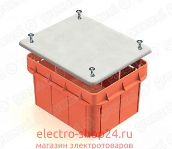 Коробка распределительная GREENEL 120х92х70мм для кирпичных стен GE41009 GE41009 - магазин электротехники Electroshop