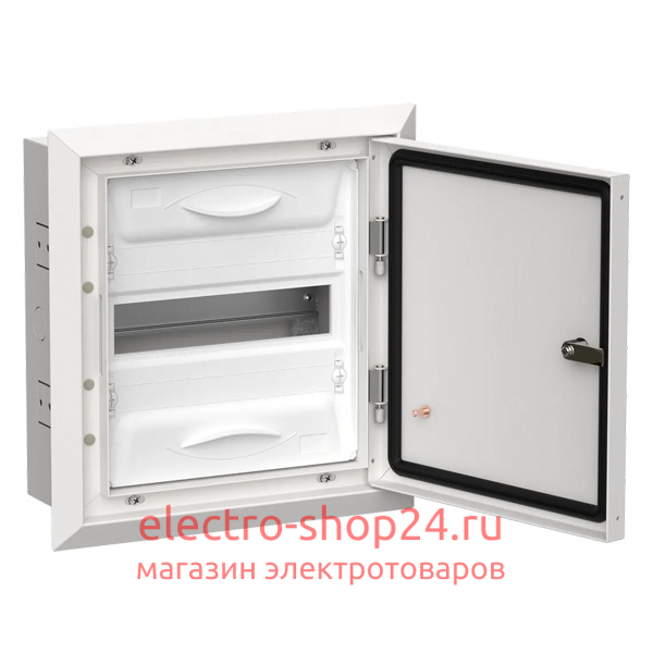 Щит металлический встраиваемый ЩРв-12 (1х12) 380х365х130 IP31 TITAN 5 IEK белый TI5-50-V-012-31 TI5-50-V-012-31 - магазин электротехники Electroshop