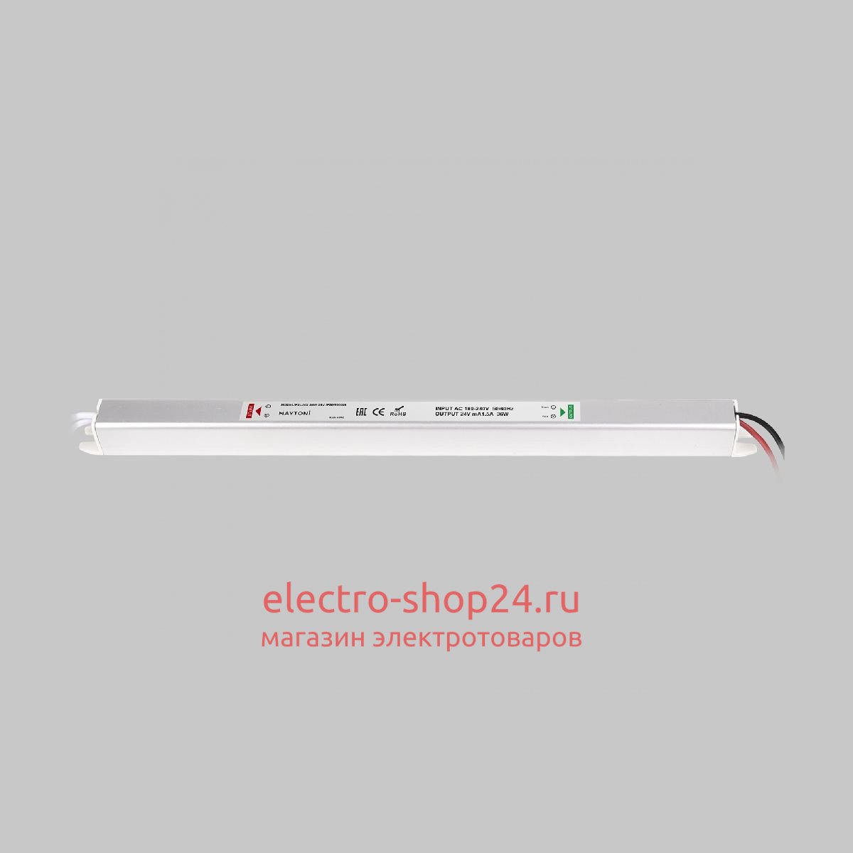 Блок питания Maytoni Led strip 36Вт DC24В IP20 220209 220209 - магазин электротехники Electroshop