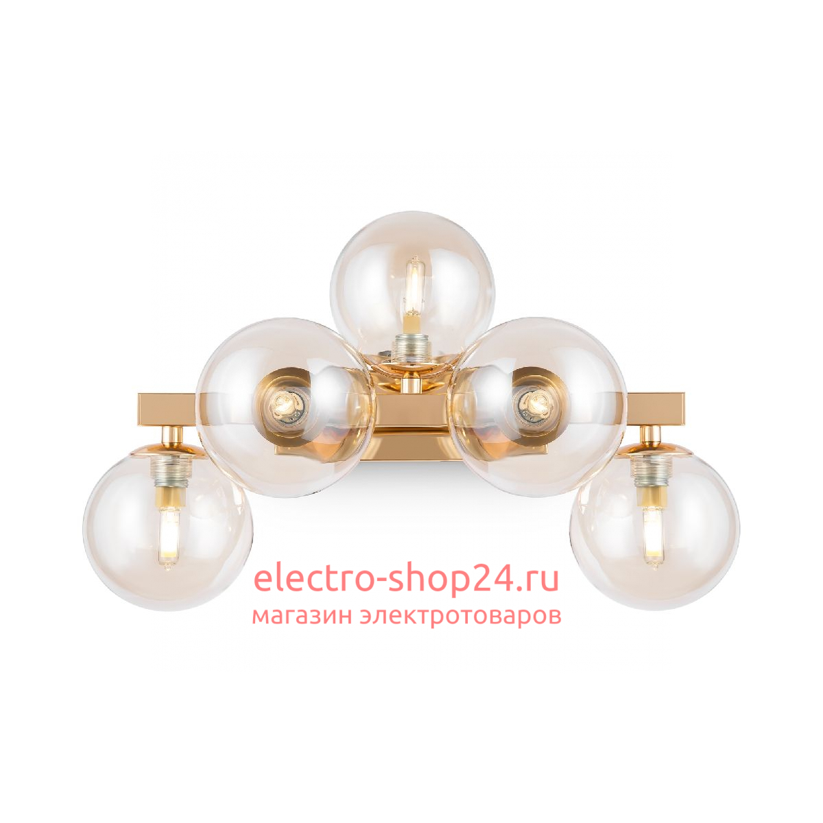 Потолочная люстра Maytoni Dallas MOD547WL-05G MOD547WL-05G - магазин электротехники Electroshop