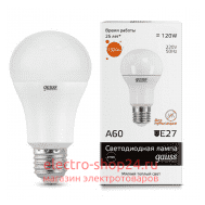 Лампа Gauss LED Elementary A60 15W E27 3000K 23215 - магазин электротехники Electroshop
