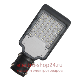 Консольный светодиодный светильник Foton FL-LED Street-01 100W Grey 4500K 450x160x65mm D60 10410Lm 230V 611611 611611 - магазин электротехники Electroshop