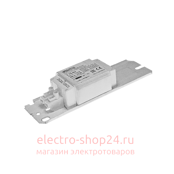 Дроссель Vosslon Schwabe L18.933 230V 0,32-0,37A 150x41x28 для люм. ламп 18/20W-G13, 18W-2G10/2G11, 26W-G24d-3/GX24d-3 534624 534624 - магазин электротехники Electroshop