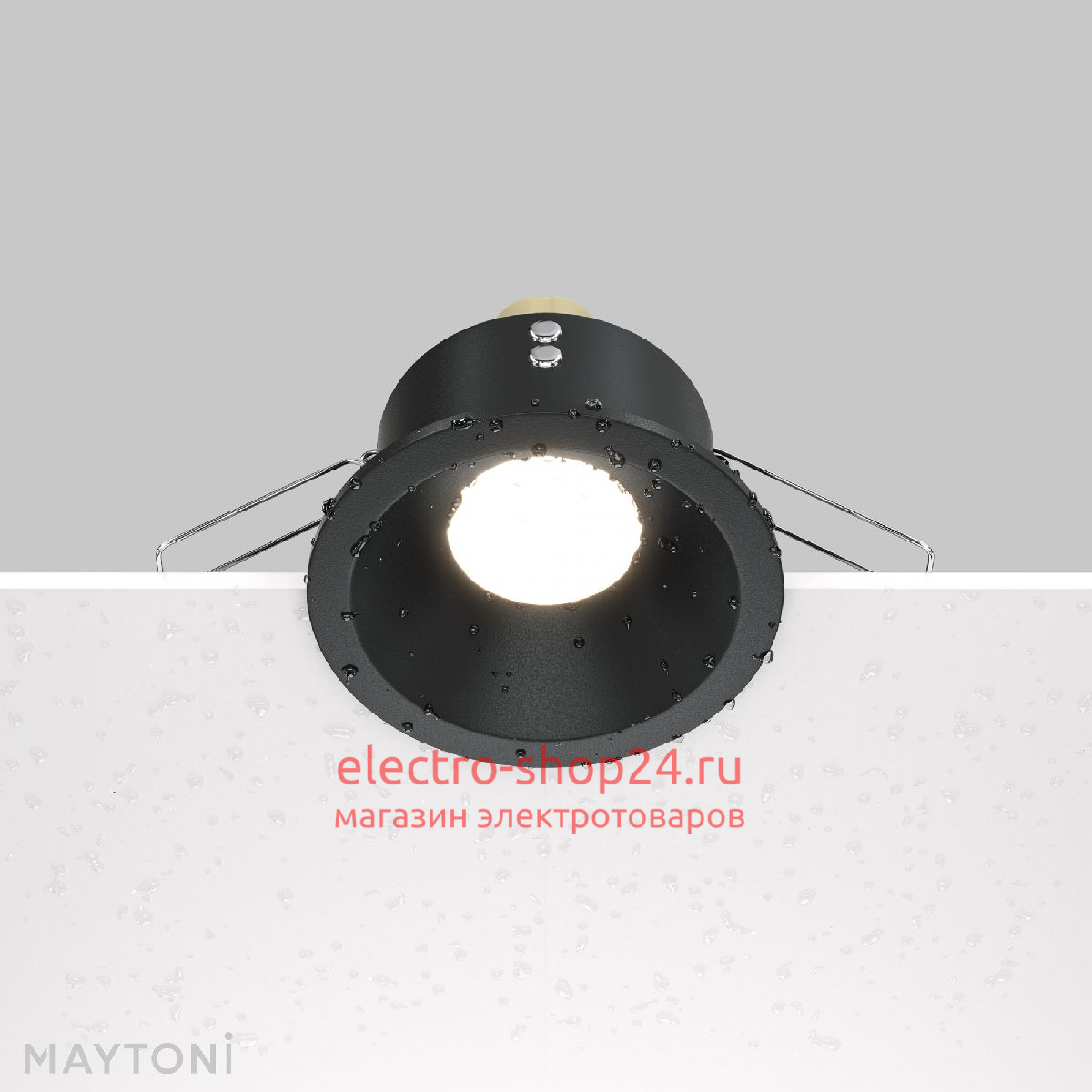 Встраиваемый светильник Maytoni Zoom DL032-2-01B DL032-2-01B - магазин электротехники Electroshop