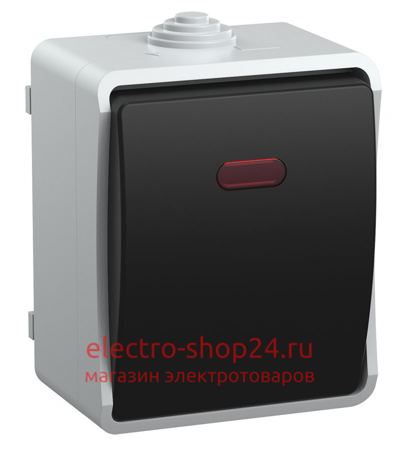 Выключатель одноклавишный с индикацией для открытой установки ВС20-1-1-ФСр ФОРС IP54 IEK EVS11-K03-10-54-DC EVS11-K03-10-54-DC - магазин электротехники Electroshop
