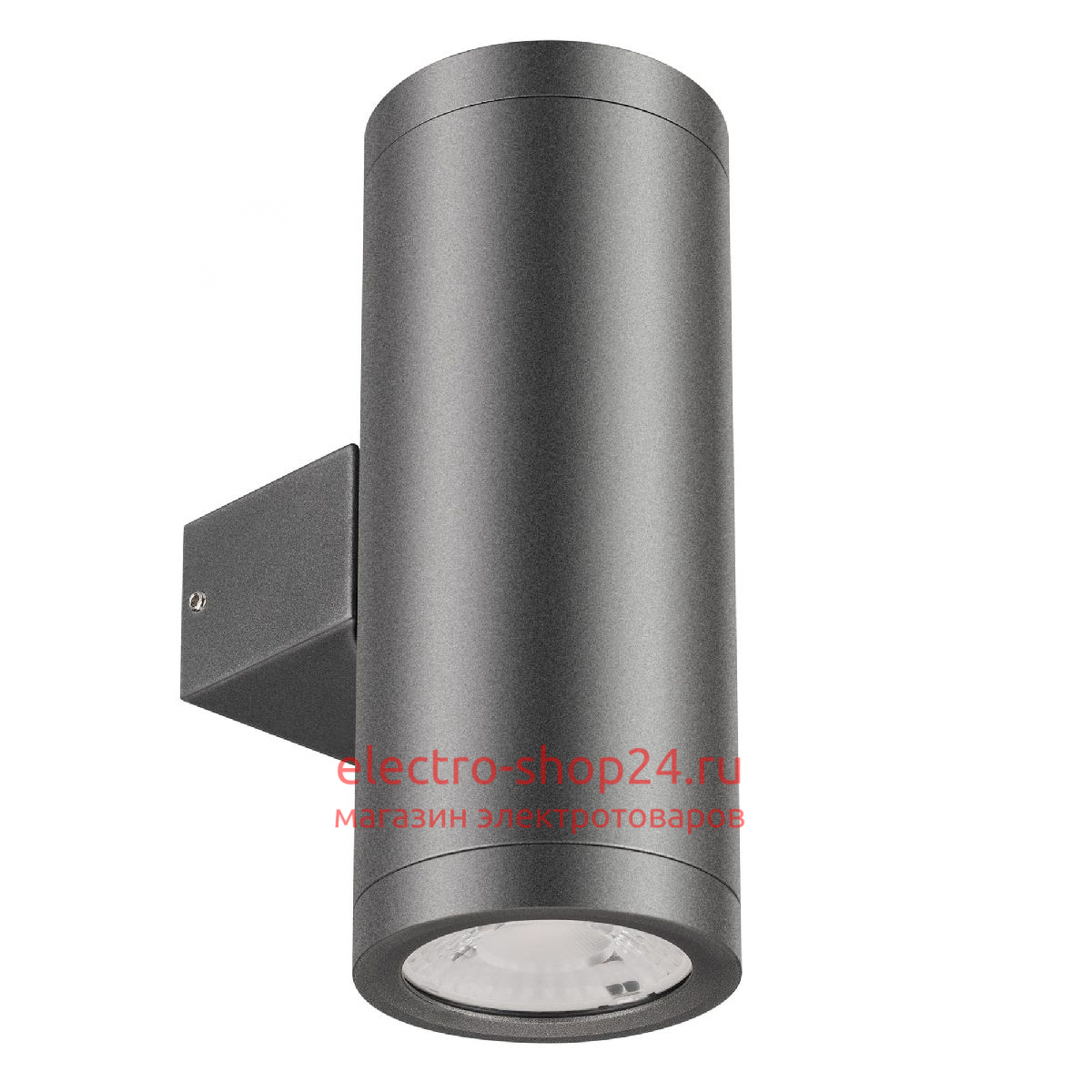 Уличный настенный светильник Arlight LGD-RAY-WALL-TWIN-R65-2x9W Warm3000 (GR, 23 deg, 230V) 038154 038154 - магазин электротехники Electroshop