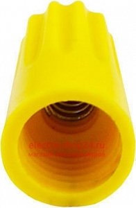Соединительный изолирующий зажим СИЗ-4 (3,5 - 11мм2) желтый (уп.100шт) СИЗ-4 - магазин электротехники Electroshop