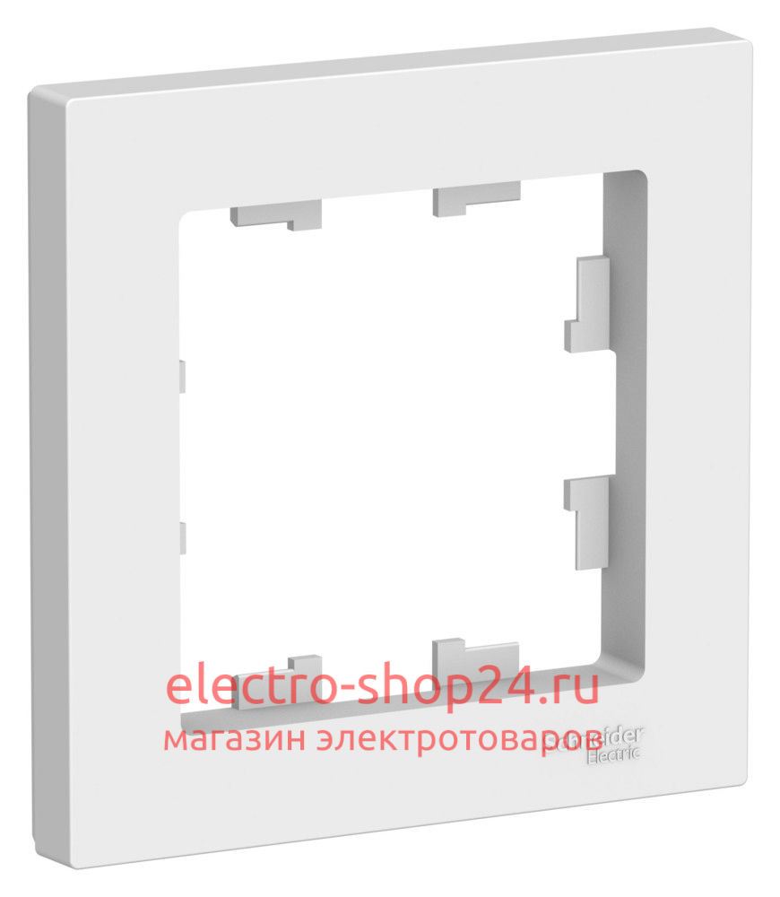 Рамка Schneider Electric AtlasDesign 1 пост лотос ATN001301 ATN001301 - магазин электротехники Electroshop