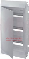 Бокс в нишу ABB Mistral41 36М модулей (3x12) непрозрачная дверь c клеммным блоком 1SLM004101A1107 1SLM004101A1107 - магазин электротехники Electroshop