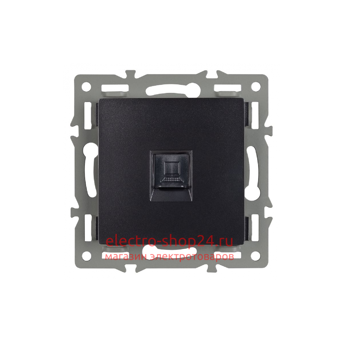 Механизм компьютерной розетки Arlight SCT-MPC1-PL-BK 045334 045334 - магазин электротехники Electroshop