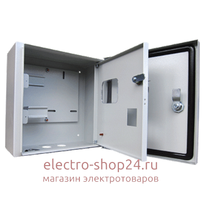 Щит металлический ЩУГ-1/1 с двумя дверьми IP54 (310х300х155 У2) - магазин электротехники Electroshop