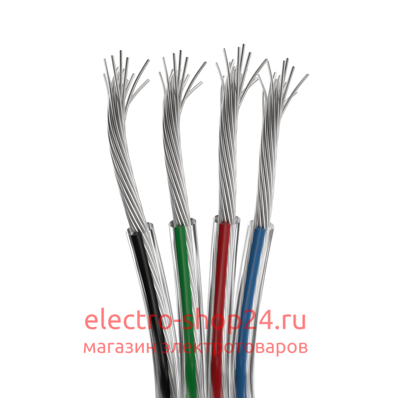 Шлейф питания Arlight ARL-22AWG-CLEAR-4Wire-CU 034964 034964 - магазин электротехники Electroshop