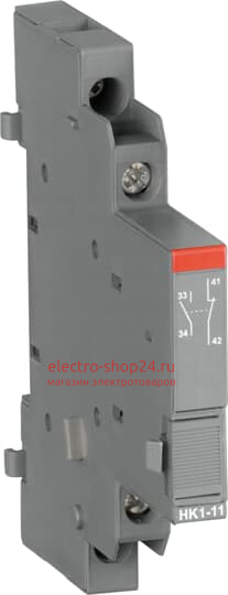 Боковой дополнительный контакт ABB 2НЗ HK1-02 для автоматов типа MS116 1SAM201902R1003 1SAM201902R1003 - магазин электротехники Electroshop