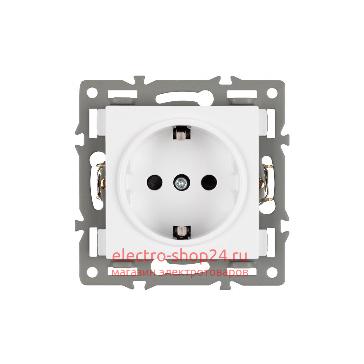 Механизм электрической розетки Arlight SCT-MEU1-PL-WH (250V, 16A) 043730 043730 - магазин электротехники Electroshop