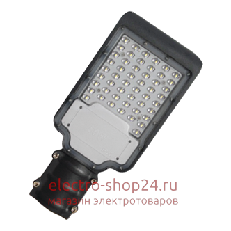 Консольный светодиодный светильник Foton FL-LED Street-01 100W Grey 2700K 450x160x65mm D60 10410Lm 230V 611604 611604 - магазин электротехники Electroshop