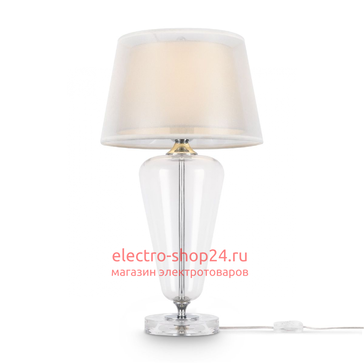 Настольная лампа Maytoni Verre Z005TL-01CH Z005TL-01CH - магазин электротехники Electroshop