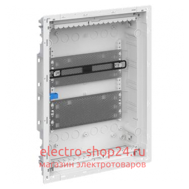 UK620MVB Шкаф мультимедиа (без розетки) с дверью с вентиляционными отверстиями в 2 ряда и с DIN-рейкой ABB 2CPX031454R9999 - магазин электротехники Electroshop