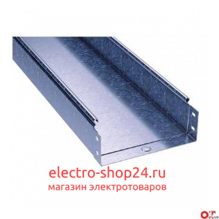 Металлический лоток неперфорированный 100х100х3000 (0,7мм) LNP100*100*0.7 - магазин электротехники Electroshop