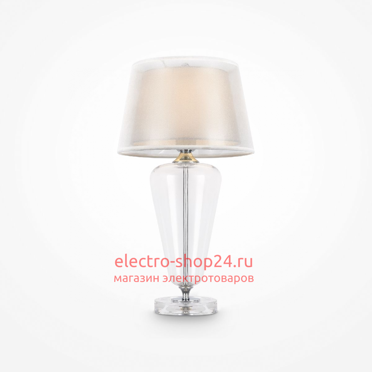 Настольная лампа Maytoni Verre Z005TL-01CH Z005TL-01CH - магазин электротехники Electroshop