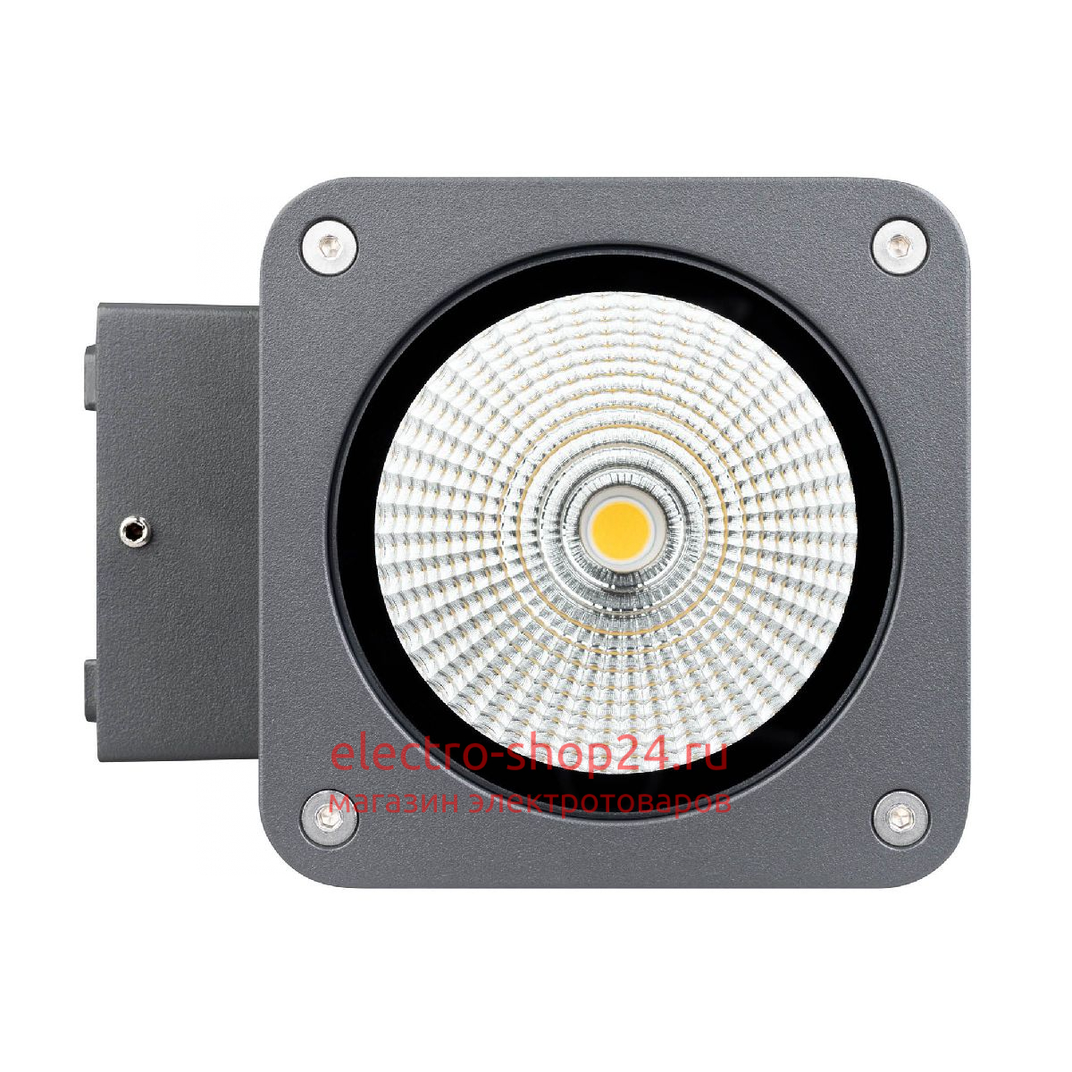 Уличный настенный светильник Arlight LGD-EVO-WALL-TWIN-S100x100-2x12W Day4000 (GR, 44 deg, 230V) 046194 046194 - магазин электротехники Electroshop