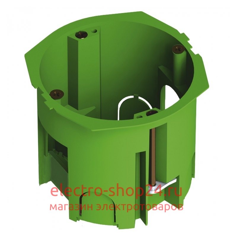 Коробка установочная D68 гл.60 подрозетник глубокий для гипсокартона КУ1205 Hegel КУ1205 - магазин электротехники Electroshop